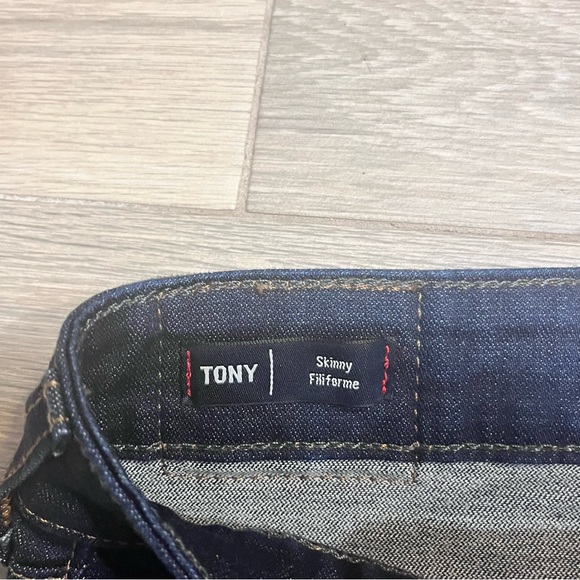 True Religion Tony Raw 36x30 Mens Skinny Jeans Dark Blue Made In USA - Picture 3 of 14